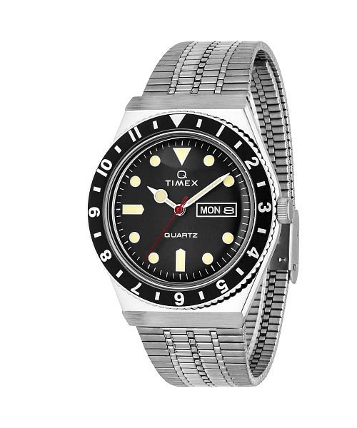 TIMEXS(タイメックス)/TIMEX(タイメックス) QTIMEX TW2U61800 メンズ ブラック クォーツ 腕時計/ブラック