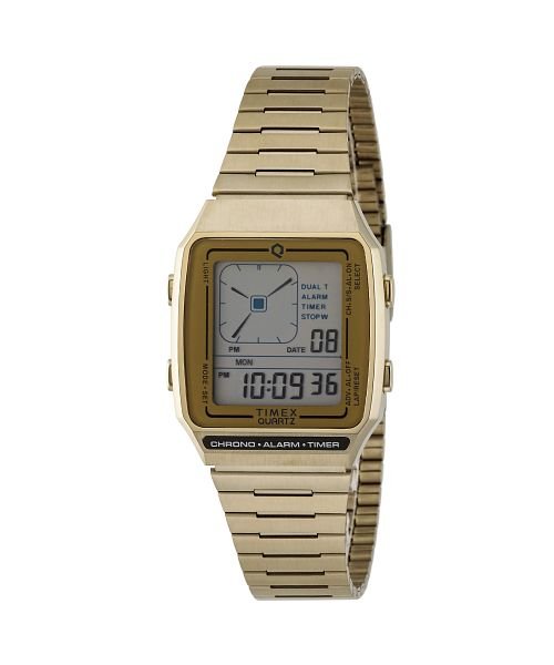 TIMEXS(タイメックス)/TIMEX(タイメックス) QTIMEXLCA TW2U72500 メンズ ゴールド クォーツ 腕時計/ゴールド
