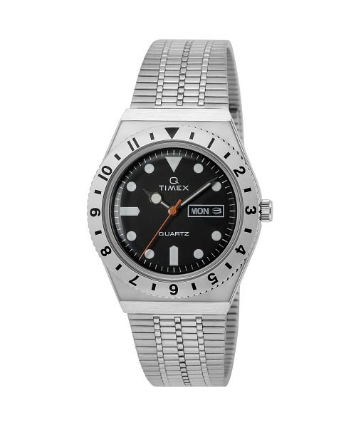 TIMEXS(タイメックス)/TIMEX(タイメックス) QTIMEX TW2V00100 メンズ ブラック クォーツ 腕時計/ブラック