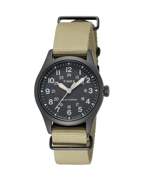 TIMEXS(タイメックス)/TIMEX(タイメックス) エクスペディションノース TW2V00400 ユニセックス ブラック ソーラークォーツ 腕時計/ブラック