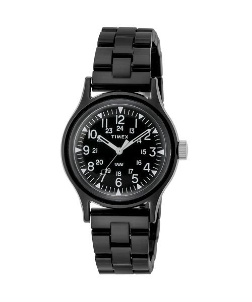 TIMEXS(タイメックス)/TIMEX(タイメックス) オリジナルキャンパータイルコレクション TW2V19800 メンズ ブラック クォーツ 腕時計/ブラック