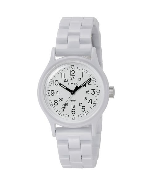 TIMEXS(タイメックス)/TIMEX(タイメックス) オリジナルキャンパータイルコレクション TW2V19900 メンズ ホワイト クォーツ 腕時計/ホワイト