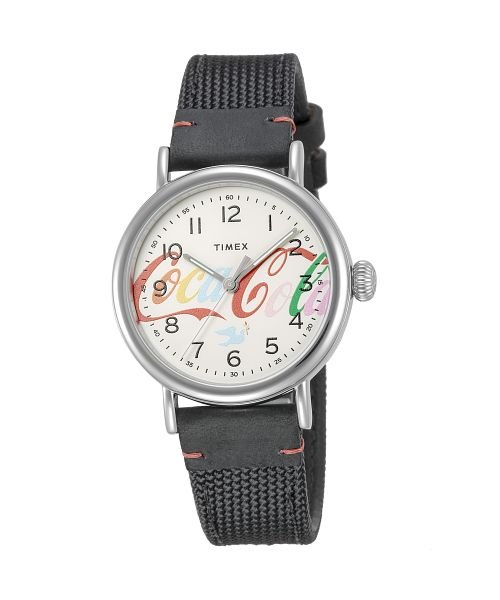 TIMEXS(タイメックス)/TIMEX(タイメックス) コカコーラコラボ TW2V26000 ユニセックス クリーム クォーツ 腕時計/クリーム