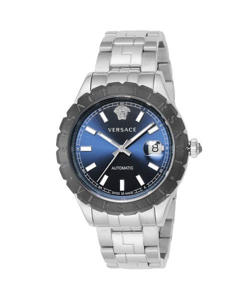 VERSACE(ヴェルサーチェ)/VERSACE(ヴェルサーチェ) HELLENYIUM VEZI00219 メンズ ブルー 自動巻 腕時計/ブルー