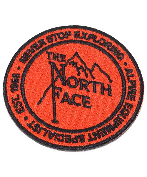 THE NORTH FACE(ザノースフェイス)/ザ・ノース・フェイス TNF ケア ワッペン/レッド