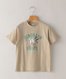 SHIPS KIDS(シップスキッズ)/SHIPS KIDS:80～90cm / 恐竜 UV プリント 半袖 TEE/サンドベージュ