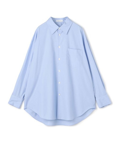 MACPHEE(MACPHEE)/コットンブロード レギュラーカラーシャツ/63ライトブルー