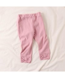 apres les cours(アプレレクール)/裾リボン/7days Style pants  9分丈/ピンク