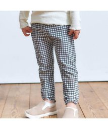 apres les cours(アプレレクール)/裾リボン/7days Style pants  9分丈/チェック柄