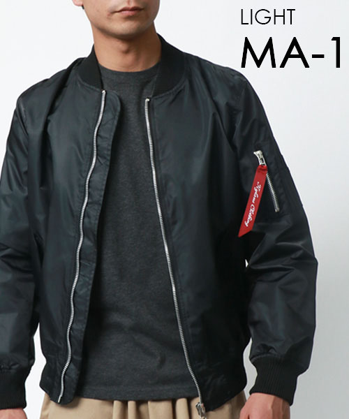 ALPHA INDUSTRIES フライトジャケット ブルゾン MA-1 白