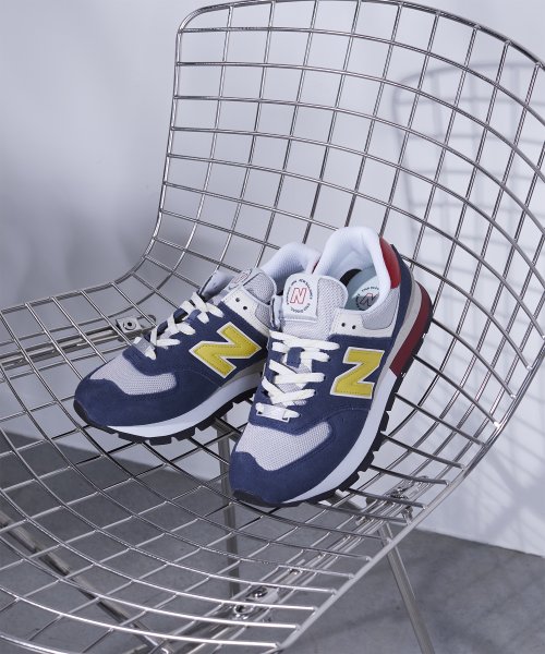 new balance(ニューバランス)/【New Balance】ニューバランス ML574DVR スニーカー レディース メンズ ユニセックス/ネイビー