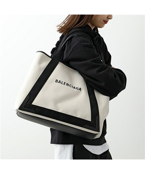 BALENCIAGA ネイビーカバスM | mdh.com.sa