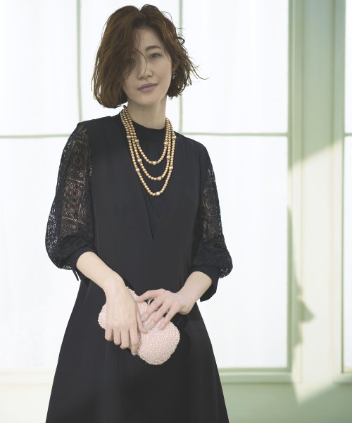 袖レーストップス＆ジャンパースカート「U1083」 ブラウス ジャンパースカート 7号 9号 11号 13号 15号