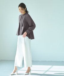 RUIRUE BOUTIQUE/サイドケープアシンメトリーブラウス「T1213」/505200270