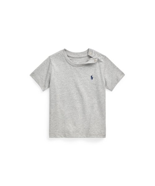 POLO RALPH LAUREN(POLO RALPH LAUREN)/(ベビー)コットン ジャージー クルーネック Tシャツ/020グレー