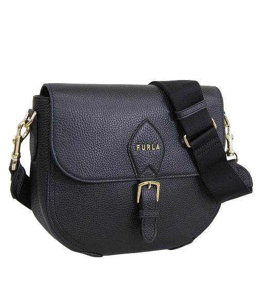 FURLA 現行品 URANIA ショルダーバッグ ブラック