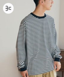 URBAN RESEARCH DOORS(アーバンリサーチドアーズ)/『ユニセックス』FORK&SPOON　ボーダーロングスリーブTシャツ/NVYXOFF