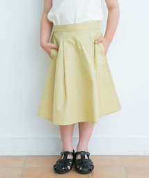 URBAN RESEARCH DOORS（Kids）(アーバンリサーチドアーズ（キッズ）)/『親子リンク』ウエストタックフレアスカート(KIDS)/YELLOW