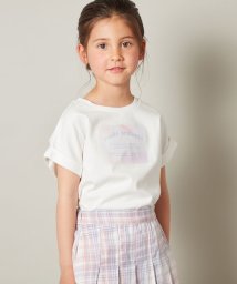 a.v.v(KID'S)(アー・ヴェ・ヴェキッズ)/[100－130]ロゴアソートＴシャツ/ホワイト