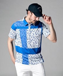 Munsingwear/SUNSCREENパネルプリント半袖シャツ(UV CUT(UPF15)/吸汗速乾/遮熱/クーリング(効果)/吸放湿)【アウトレット/505127948