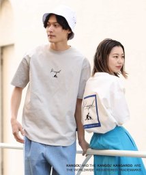 a.v.v (MEN)/【コラボ/KANGOL】スクエアプリントTシャツ/505145145