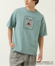 a.v.v (MEN)/【コラボ/KANGOL】スクエアプリントワイドTシャツ/505145146