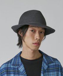 arth(arth)/arth  Silk Braid Fedora－S/ダークグレー