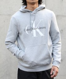 Calvin Klein/【Calvin Klein / カルバンクライン】cKロゴプリントスウェットフーディパーカー 40GC201 父の日 ギフト プレゼント 贈り物/505188141