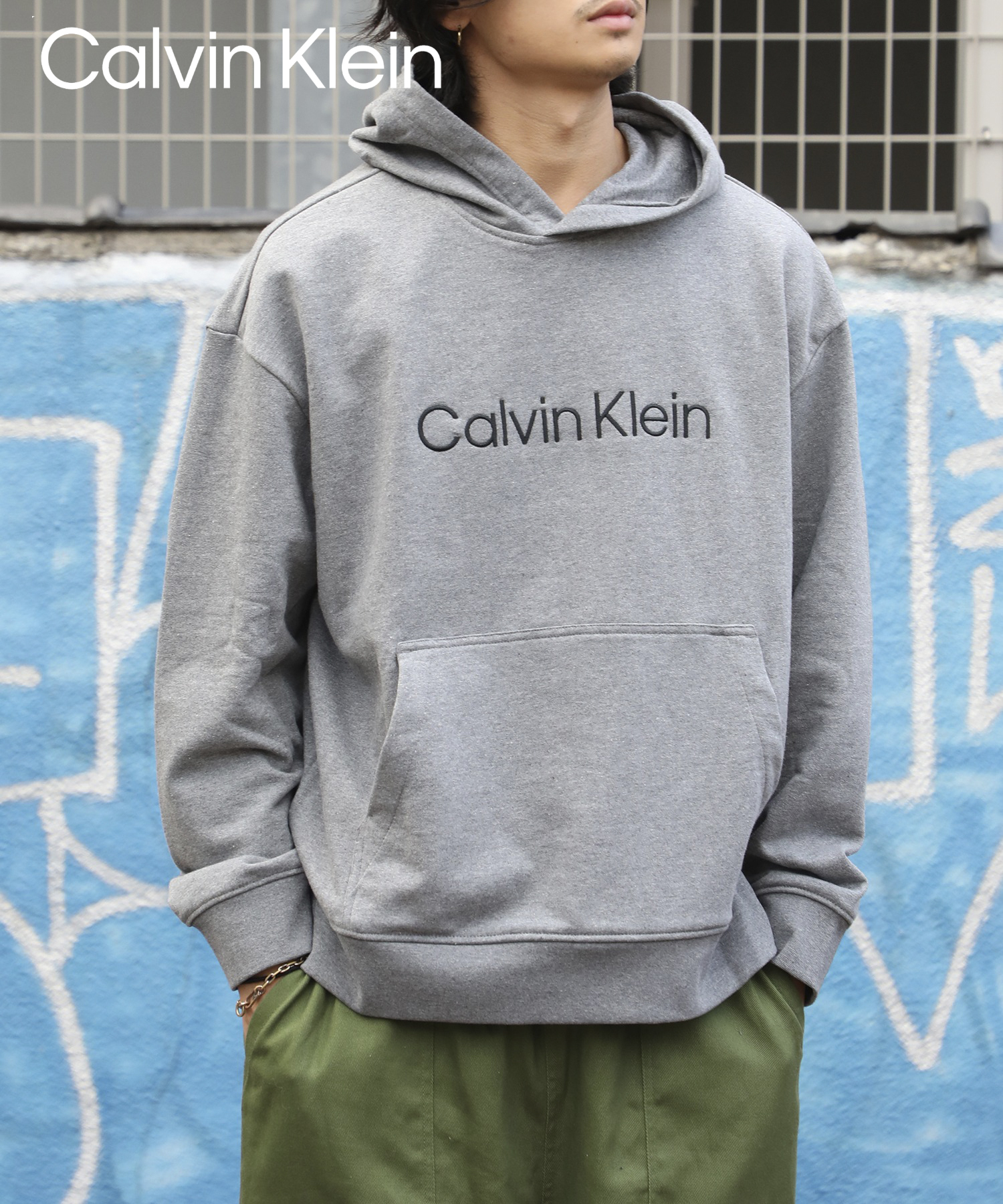 Calvin Klein★ジップパーカー ジョガーパンツ セットアップ 2点