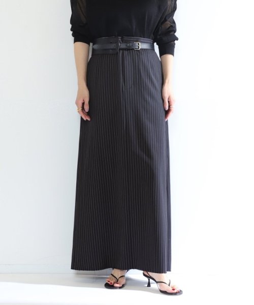 VERMEIL par iena(ヴェルメイユ　パー　イエナ)/【INSCRIRE/アンスクリア】S130 Wool Long Skirt/その他カラーA