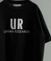 URBAN RESEARCH(アーバンリサーチ)/UR ロゴTシャツ/BLACK