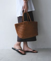 marjour(マージュール)/SOFT HERRINGBONE BAG/キャメル