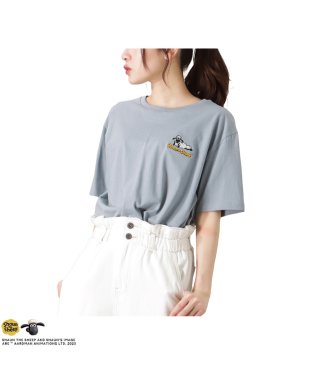 MAC HOUSE(women)/ひつじのショーン 半袖Tシャツ W99769KM/505205799
