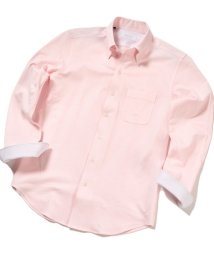 Men's Bigi(メンズビギ)/【ACTIVE TAILOR】KANEMASAピンドットジャージボタンダウンドレスシャツ/ピンク