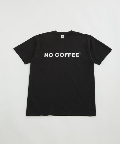 nano・universe(ナノ・ユニバース)/NO COFFEE/別注 Tシャツ/ブラック