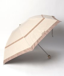 FURLA(フルラ)/晴雨兼用折りたたみ日傘　切り継ぎグログラン/モカブラウン