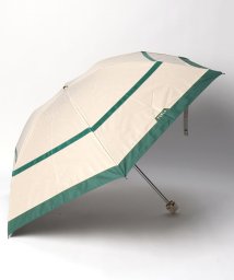 FURLA(フルラ)/晴雨兼用折りたたみ日傘　切り継ぎグログラン/ビリジアン
