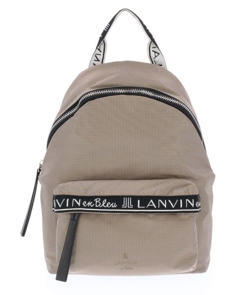 LANVIN en Bleu(BAG)(ランバンオンブルー（バッグ）)/エヴリー リュック/ベージュ