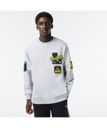 LACOSTE Mens(ラコステ　メンズ)/ヘリテージワッペンクルーネックスウェット/グレー