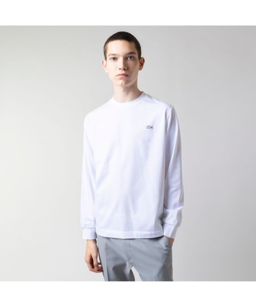 LACOSTE Mens(ラコステ　メンズ)/ベーシックロングスリーブTシャツ/ホワイト