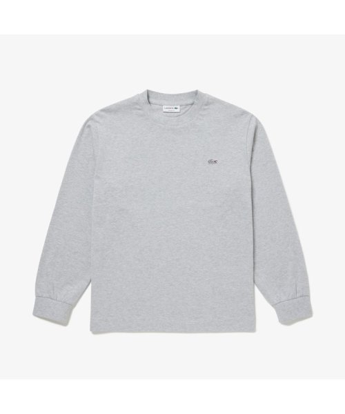 LACOSTE Mens(ラコステ　メンズ)/ベーシックロングスリーブTシャツ/グレー