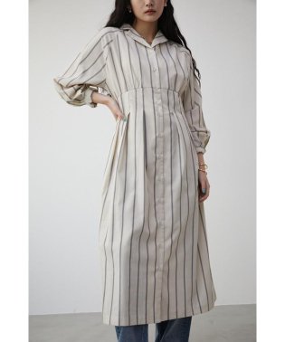 AZUL by moussy/WAIST TUCK STRIPE ONEPIECE/505207052