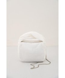 AZUL by moussy(アズールバイマウジー)/PADDED ONE HANDLE BAG/O/WHT1