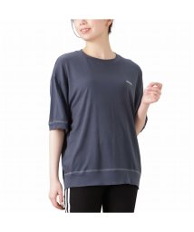 MAC HOUSE(women)/DISCUS ディスカス WフェイスTRストレッチワイドシルエットTシャツ 3286－9621/505199622