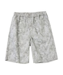 MAC HOUSE(kid's)(マックハウス（キッズ）)/NAVY ネイビー ツイルシェフハーフパンツ M22598/グレーカモフラージュ