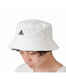 MAC HOUSE(men)(マックハウス（メンズ）)/adidas アディダス オーガニックコットン バケットハット 117－111701/ホワイト