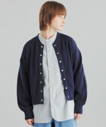 MACKINTOSH PHILOSOPHY(マッキントッシュ フィロソフィー)/◆◆GREY LABEL ボリュームスリーブニットカーディガン/ネイビー