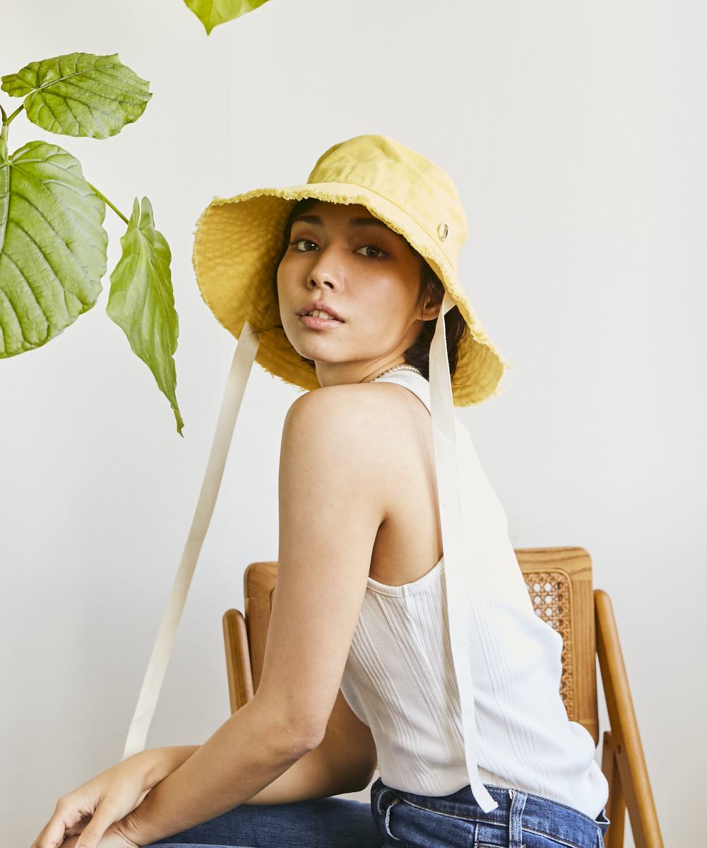 Chapeaud'O Washed Fringe Hat(505149048) | Chapeaud'O(Chapeaud'O