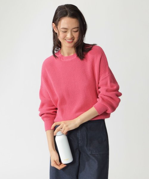 ECOALF WOMEN(ECOALF WOMEN)/CEDAR プルオーバー ニット / CEDAR KNIT SWEATER/ピンク