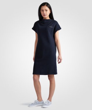 TOMMY HILFIGER/IM REG COWL MOCK TERRY DRESS S/505196424